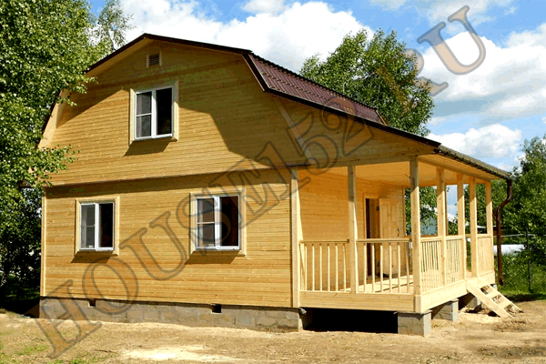 купить каркасный загородный дом недорого в Нижнем Новгороде